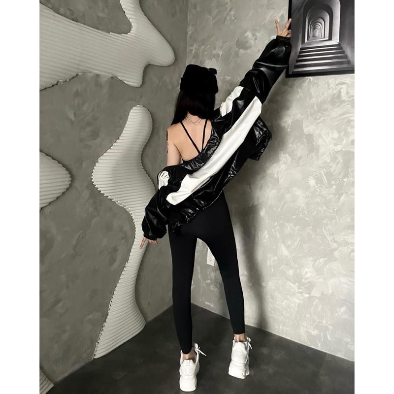 Quần legging dài không túi co dãn dành cho Nữ Voi 2
