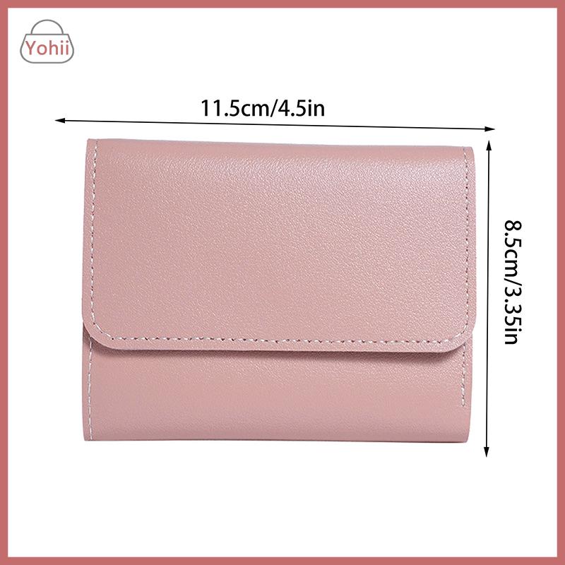 Product Introduction of Ví Kẹp Ngắn, Gấp Ba Lần, Dành Cho Nữ, Túi Nhiều Thẻ, Túi Mini, Thời Trang, Ví Nữ, Thích Hợp Đựng Thẻ Tín Dụng Và Tiền Xu, Ví Nữ 19