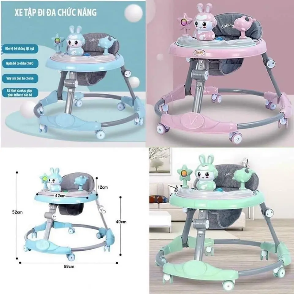 Xe tròn tập đi cho bé ,xe tập đi cho bé đủ màu bé trai bé gái