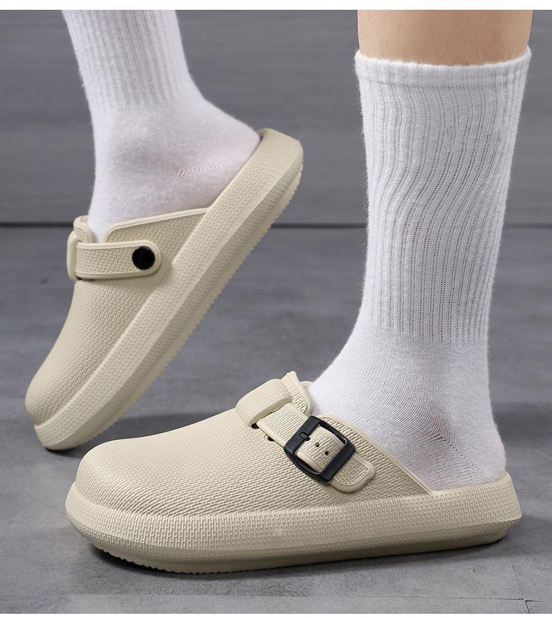 Product Introduction of Dép Đi Biển Mùa Hè Cho Nam, Ngoài Trời, Đế Dày, Không Trơn Trượt, Thường Ngày, Thoải Mái, Không Có Gót, Dép Lười Nửa, Đánh Giá Tích Cực 92%, Năm 2025 21