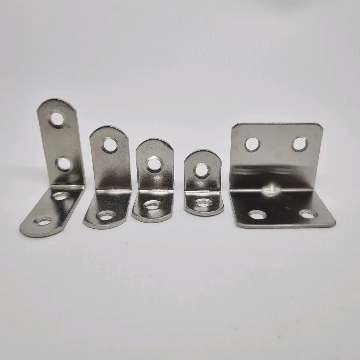 Plat siku stainless tekuk - 20 pcs