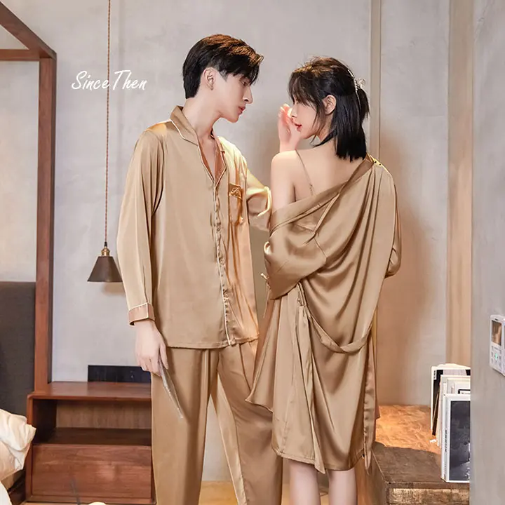 Áo choàng nữ cao cấp mặc nhà cho cặp đôi - D0006VD Top Đầm 1