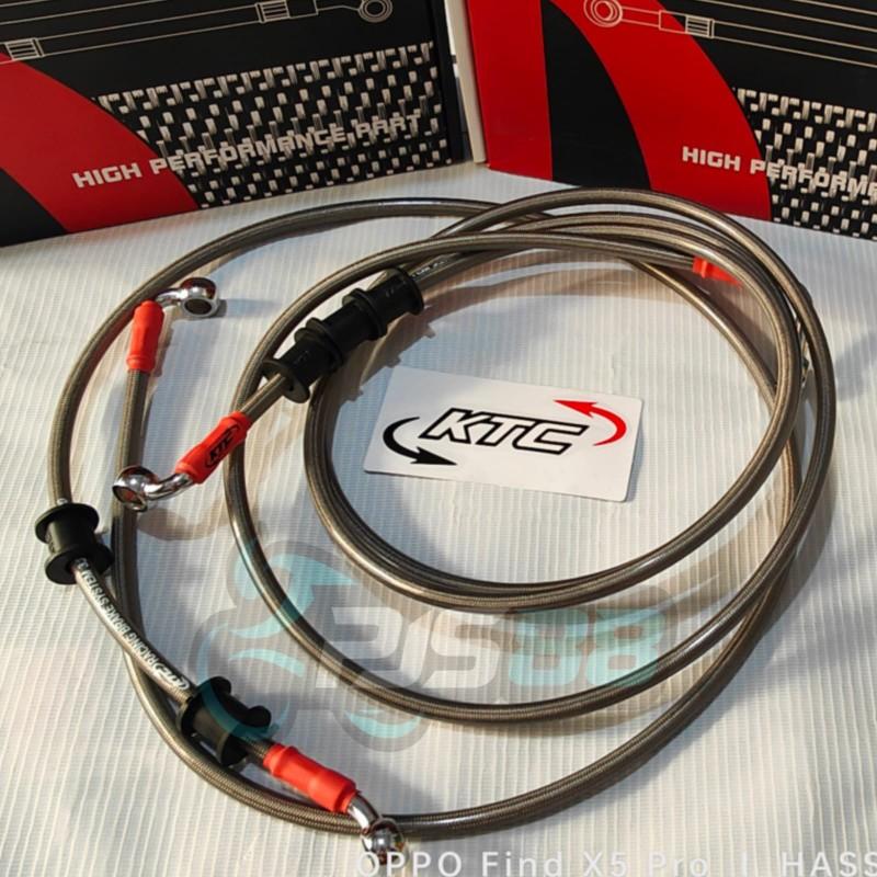 Product Introduction of selang rem set depan dan belakang Nmax new old non abs KTC racing original / Selang rem KTC racing Nmax new old 1