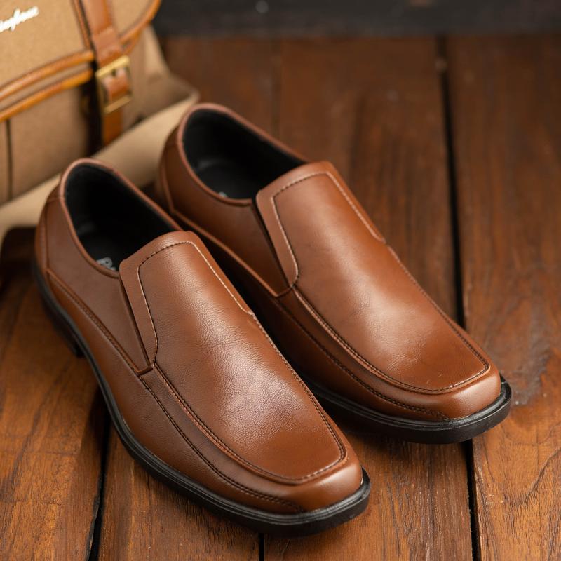 PAULMAY - Sepatu Formal Casual Pria Wina 71 Pantofel  Shoes Kerja Hitam Fantofel 4