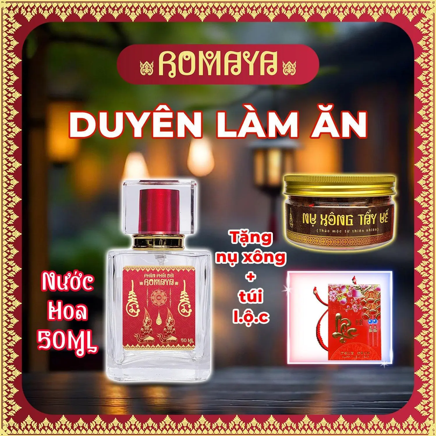 [DUYÊN LÀM] AN - NƯỚC HOA THÁI  - NỤ XÔNG ROMAYA