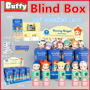 Duffy toys (COD)【Blind Box Sealed】Sonny Angel - Blind Box Figure Sonny Angel Hippers Decorative Mini Figure Tempelan Hp / Hiasan Meja / Hiasan Mobil / Blind Box Kuromi / Blind Box Melody / PuddingDog / CinnamonDog / Stitch / Capybara / Pokemon
