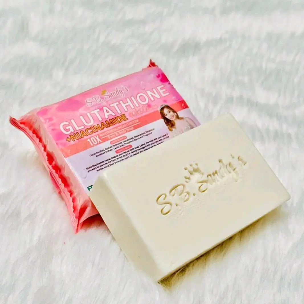 SB Sandy's Soap Glutathione Niacinamide with Tawas - TikTok Shop Philippines