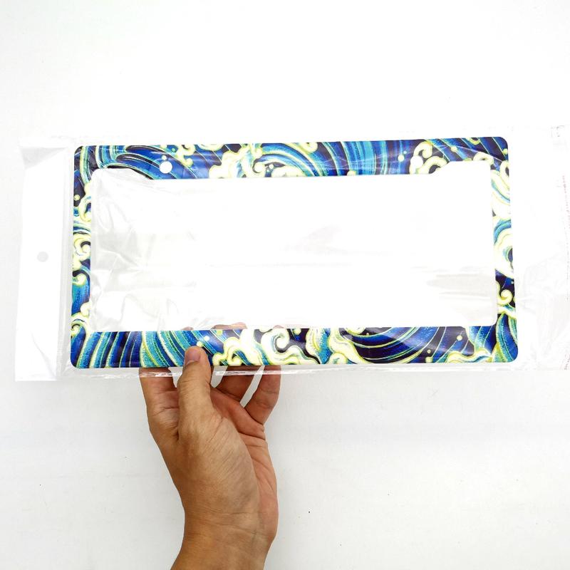 Product Introduction of Spot Goods COD 1PCS Car License Plate Frame Standard ABS JDM Style For Decoration Auto Number Plate Frame 26