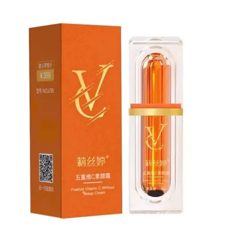 ￼Combo 2 Chai Kem Nền Che Khuyết Điểm VC QHOO Che Khuyết Điểm Nâng Tone Gấp 5 Lần Vitamin Dưỡng Da Sáng Mịn 30g