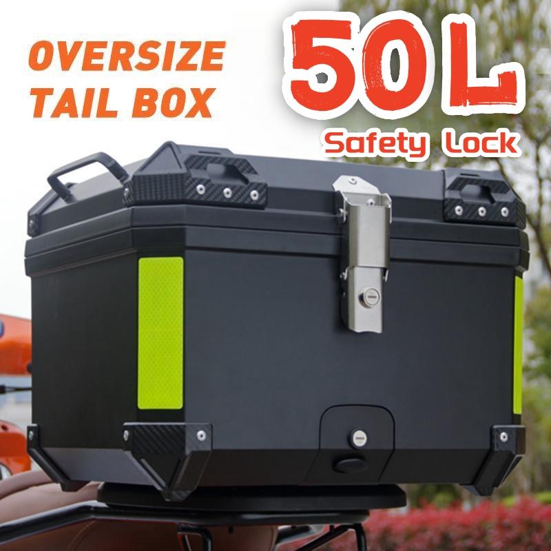 [Free Sticker]50L Motor Top Box Motorcycle Box 45L GiviBox Motorcycle ...