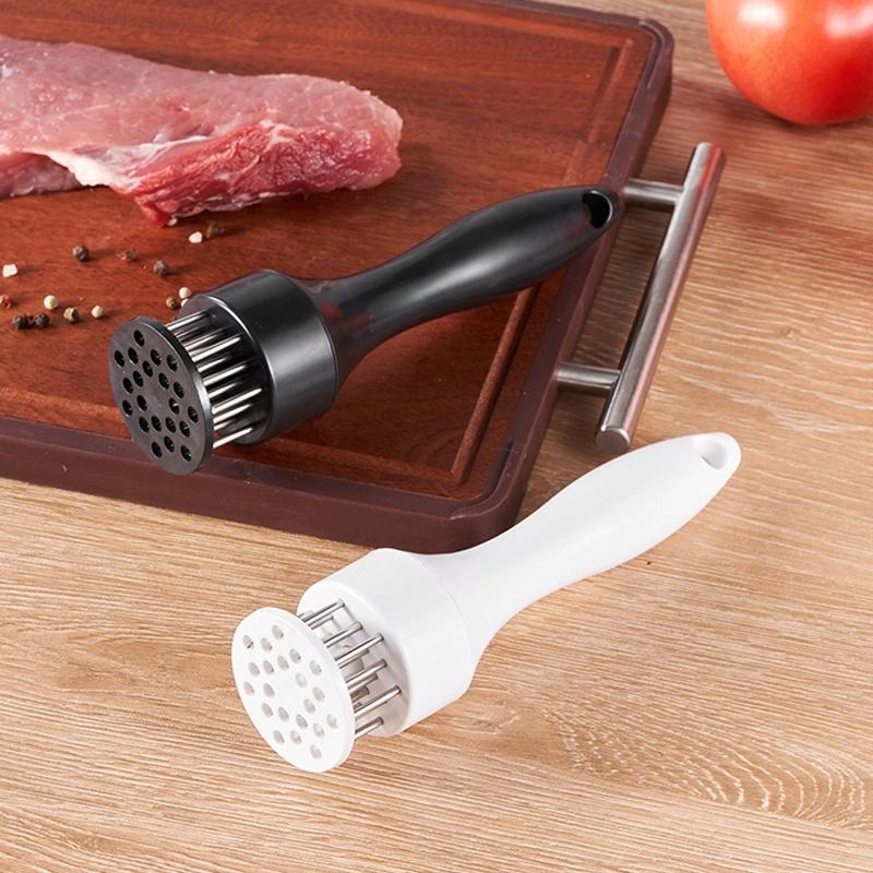 Product Introduction of Stainless Steel Meat Tenderizer, Manual Meat Hammer with Handle, Kitchen Meat & Poultry Utensils for Home Dining Room Barbecue 7