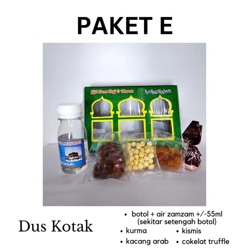 Paket Oleh-Oleh Haji dan Umroh souvenir Gift 5