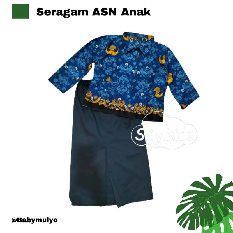 {New Collection} Seragam ASN Junior//Baju Profesi Junior Kostum 2