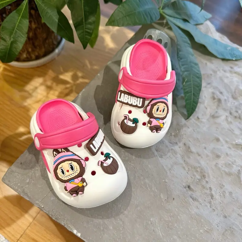 {FORM TO} Sục Labubu Eva xịn siêu mềm, siêu nhẹ cho bé trai bé gái 4