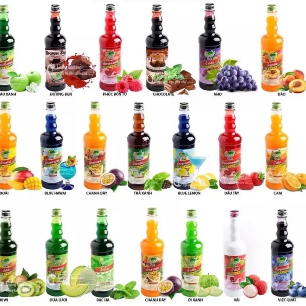 SIRO DINGFONG ĐỦ VỊ 760ML