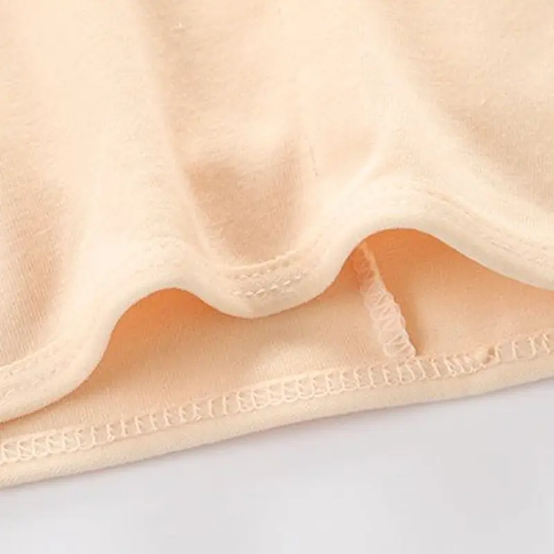 Áo Vest Nhỏ Cho Bé Gái, Được Làm Bằng Cotton Nguyên Chất, Không Có Vòng Thép, Thích Hợp Cho Thời Kỳ Phát Triển, Cho Học Sinh Từ 12-16 Tuổi 5