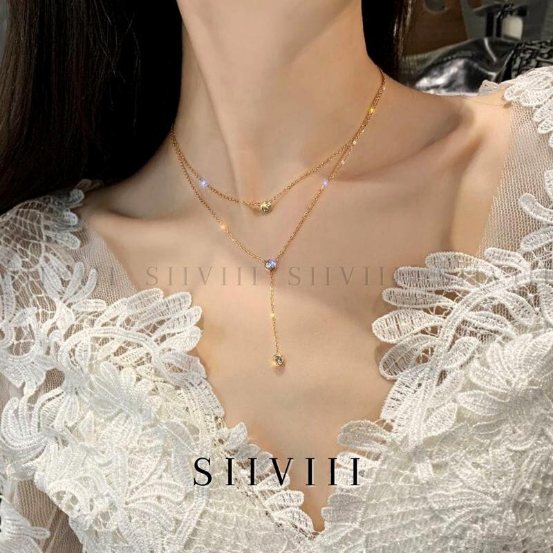 Product Introduction of SIIVIII Kalung Fashion 2Layer Titan 3