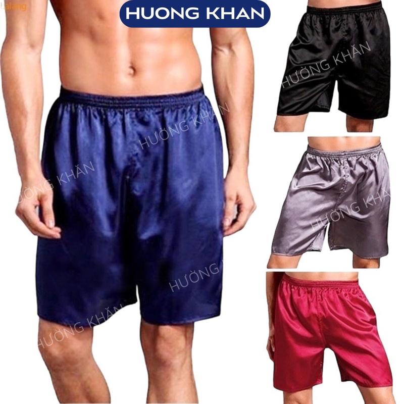 Quần đùi lụa nam nữ mặc xông hơi, massage, spa Sport