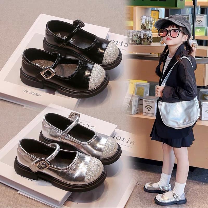 Búp Bê Nhũ Bóng Dành Cho Bé Gái Phù Hợp Mọi Lứa Tuổi 21-35 Phom To Đế Mềm Nhẹ Công chúa giày 10