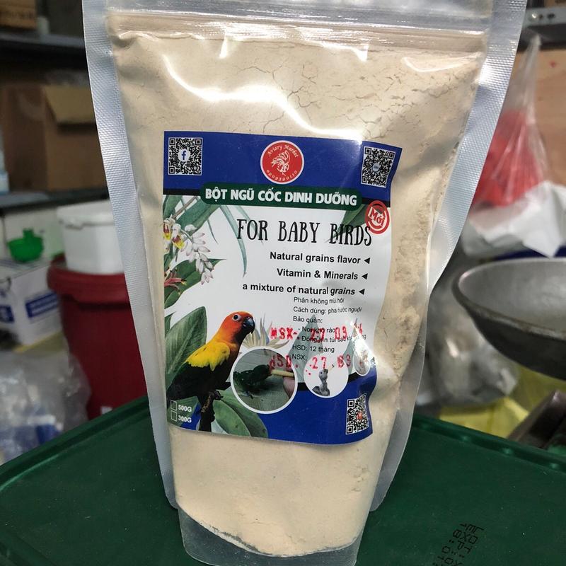 Bột cho vẹt non ăn đóng gói 500g