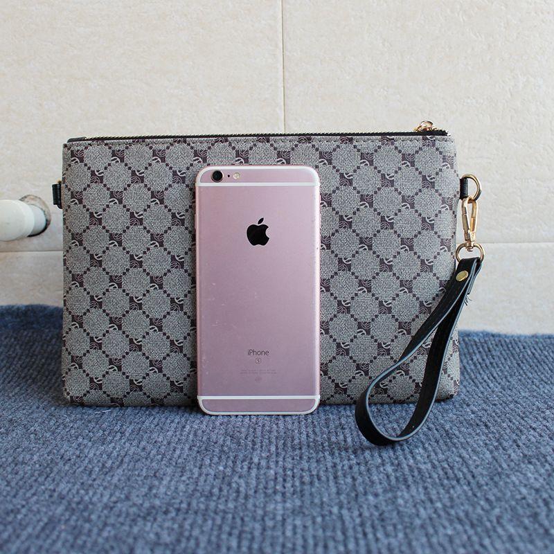 Product Introduction of High-End Clutch Bag Personality Trendy Fashion Men's Bag 2024 New Clip Bag Men's Handheld Bag Long Wallet Women 8
