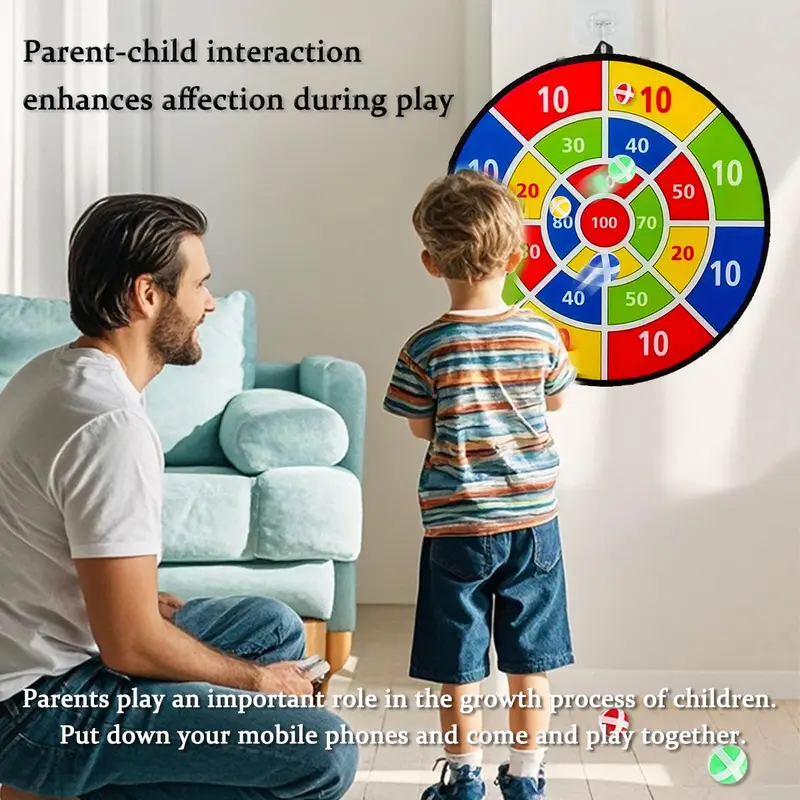 Dart Board Toy, Indoor & Outdoor Dart Board Game, Family Party Game, Birthday Gift, Party Game Toy, Sports & Outdoor Play Toy 3