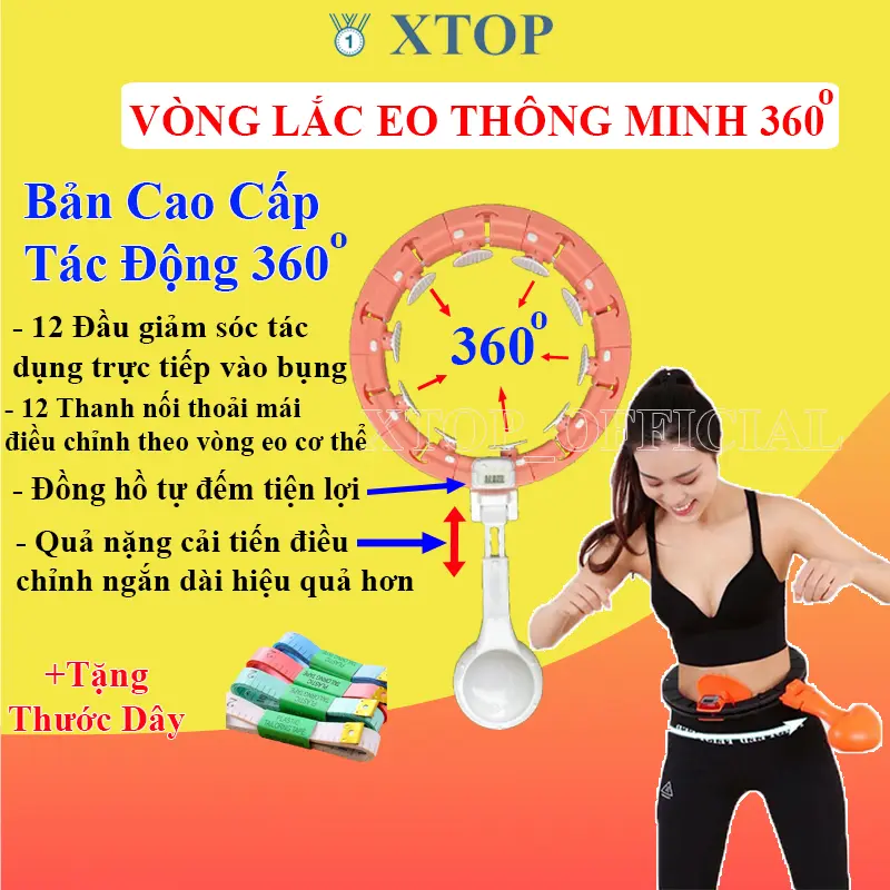 Vòng Lắc Eo Thông Minh 360 hiệu quả cải thiện vòng 2 Lv06 1