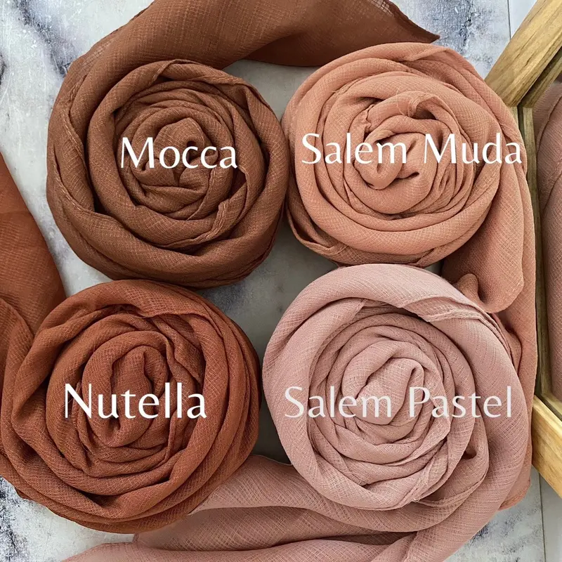 Hijab Segi Empat Cornskin Premium-Hijab Serat Jagung-Cornskin Jilbab 3