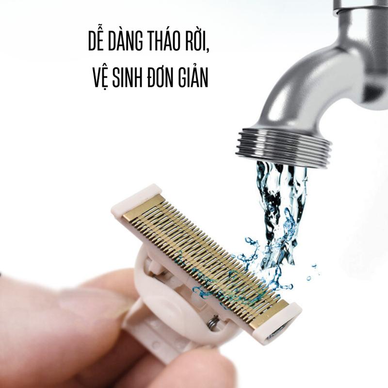 Máy cạo lông diện, làm sạch lông cạo râu toàn thân, máy cạo lông đa năng nam và nữ, dao cạo lông, daocaodanang daocaolongmini 8