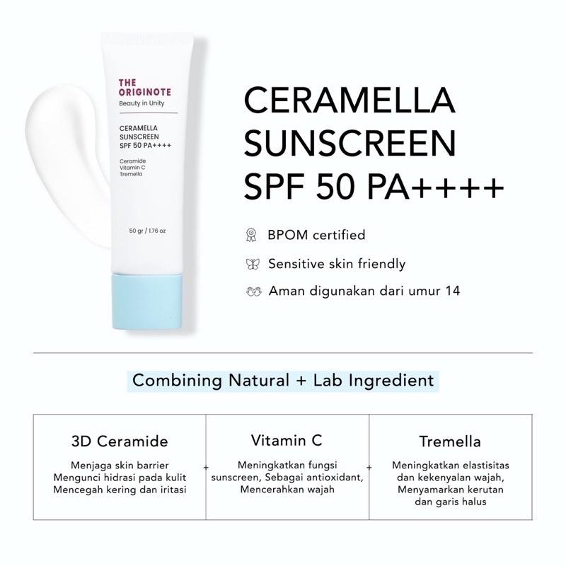 THE ORIGINOTE CERAMELLA SUNSCREEN SPF50PA++++ 50GR 0