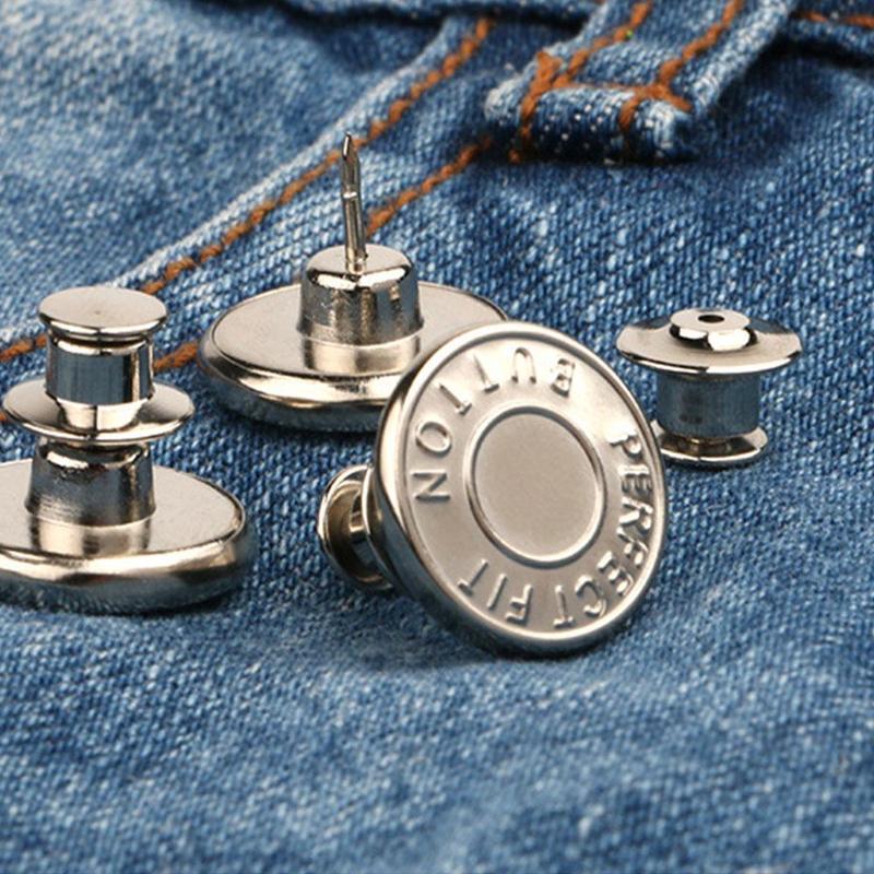Product Introduction of Adjustable Removable Jeans Button Nail Free Metal Button Button Accessories Clothing Clothing P7M8 17