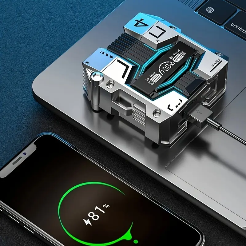 Tai nghe Bluetooth không dây, Hàng mới về, Tai nghe chơi game, Độ trễ thấp, Cách ly tiếng ồn, Chất lượng âm thanh HIFI, Âm thanh vòm âm thanh nổi, Micro để gọi, Thích hợp cho Android / iOS