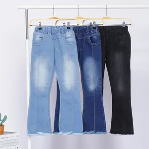 Celana Jeans Anak Perempuan Cutbray Usia 4 Sampai 14 Tahun Kids Fashion