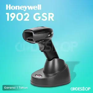 Scanner Barcode Wireless Honeywell Xenon 1902 GSR 1D & 2D Imager USB Cable
