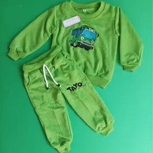 SETELAN BAJU JOPGER ANAK LAKI-LAKI / SWEATER ANAK LAKI-LAKI / JOGER ANAK KARAKTER TAYO 1-7 TAHUN