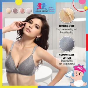Bra Menyusu Bersalin Kejururawatan, Untuk Wanita, Sesuai untuk Pam Payudara MOMO dan Real Bubee, Reka Bentuk Butang Ibu Hand Wash Only Pink