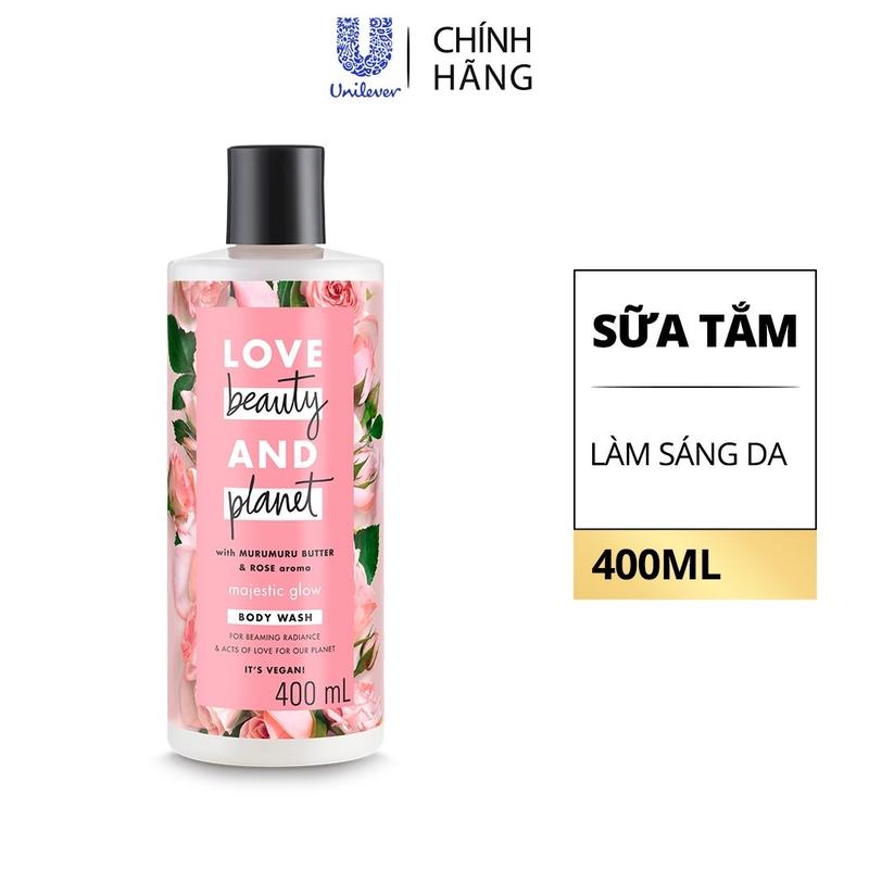Sữa tắm Love Beauty & Planet 400ml Hoa Hồng Bulgari 400ML [HSD 2025] Dưỡng Body Dưỡng Da Body