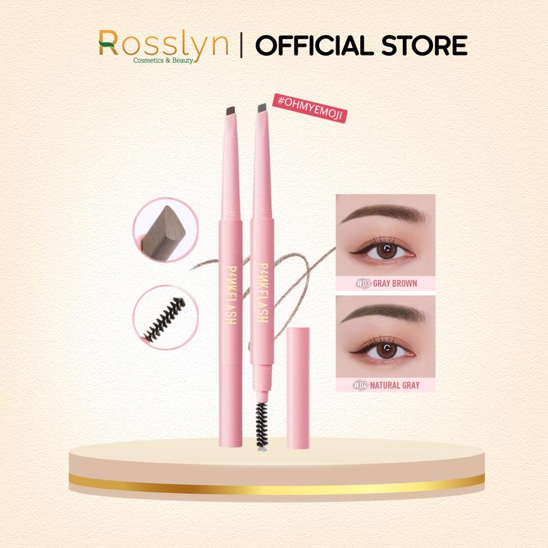 Bút Kẻ Lông Mày Pinkflash OhMyEmoji Dễ Tán Chống Nước Giữ Màu Lên Đến 8 Tiếng Tích Hợp Đầu Cọ Chải Tiện Dụng 0.2g Rosslyn