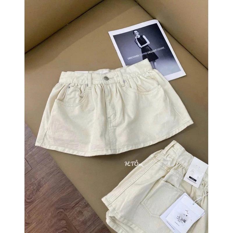 Product Introduction of Chân Váy Jeans Nữ, Chân Váy Bò Nữ Dáng Xoè Tiểu Thư 2 Màu Cực Kỳ Xinh Xẻo Cho Các Bạn Nữ Phong Cách Bánh Bèo 4