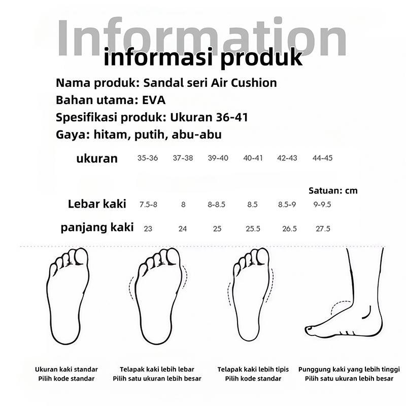Product Introduction of QH NEW Sandal Premium Wanita Pria New Cat Claw Sendal EVA Lembut NO.1 Sandal Rumah Cewek Dan Cowok Sendal Keluarga Shoes Putih 0