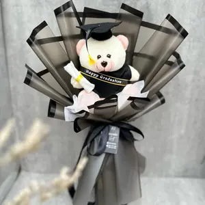 BUKET BONEKA WISUDA / BUKET WISUDA / BUCKET BUNGA PALSU ELLSOUVENIR