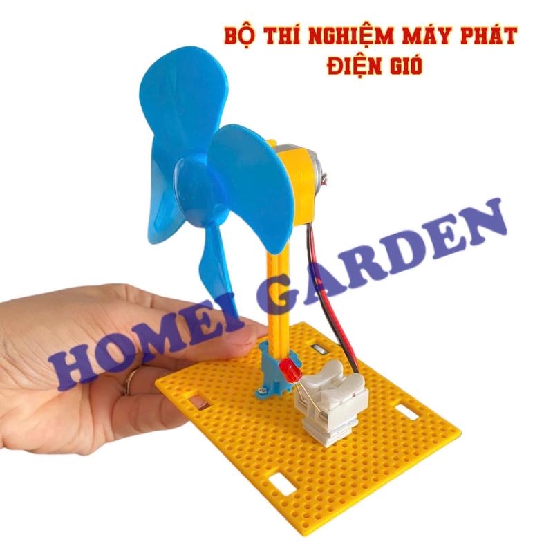 Lắp ráp mô hình máy phát điện gió thủ công kỹ thuật công nghệ 5 học stem steam - HM0476