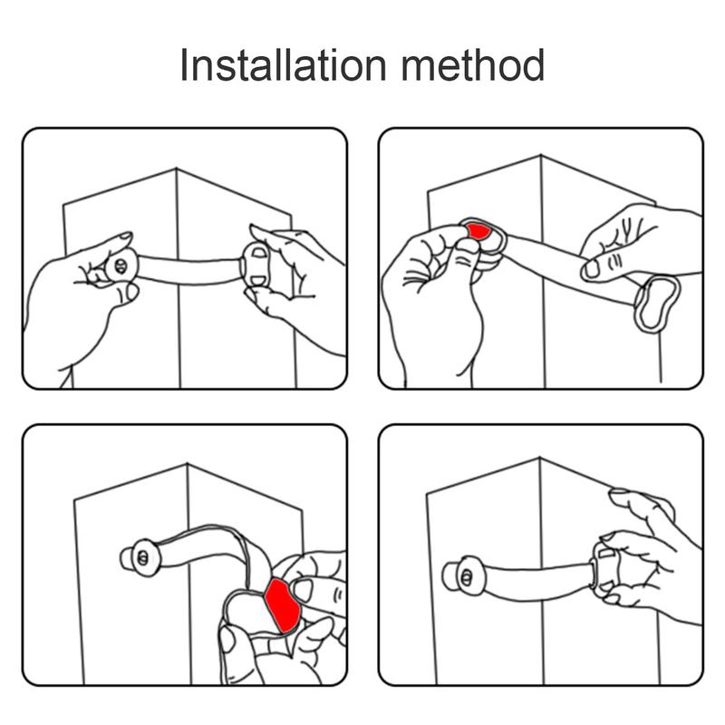 Product Introduction of 5Pcs Child Safety Locks Baby Proofing Cabinet Lock Mini Fridge Lock Child Proof Safety Locks for Cabinet Doors 360 Degree Rotation Babyproof Locks for Refrigerator Cabinets Drawers Closet Toilet Oven tO278 30