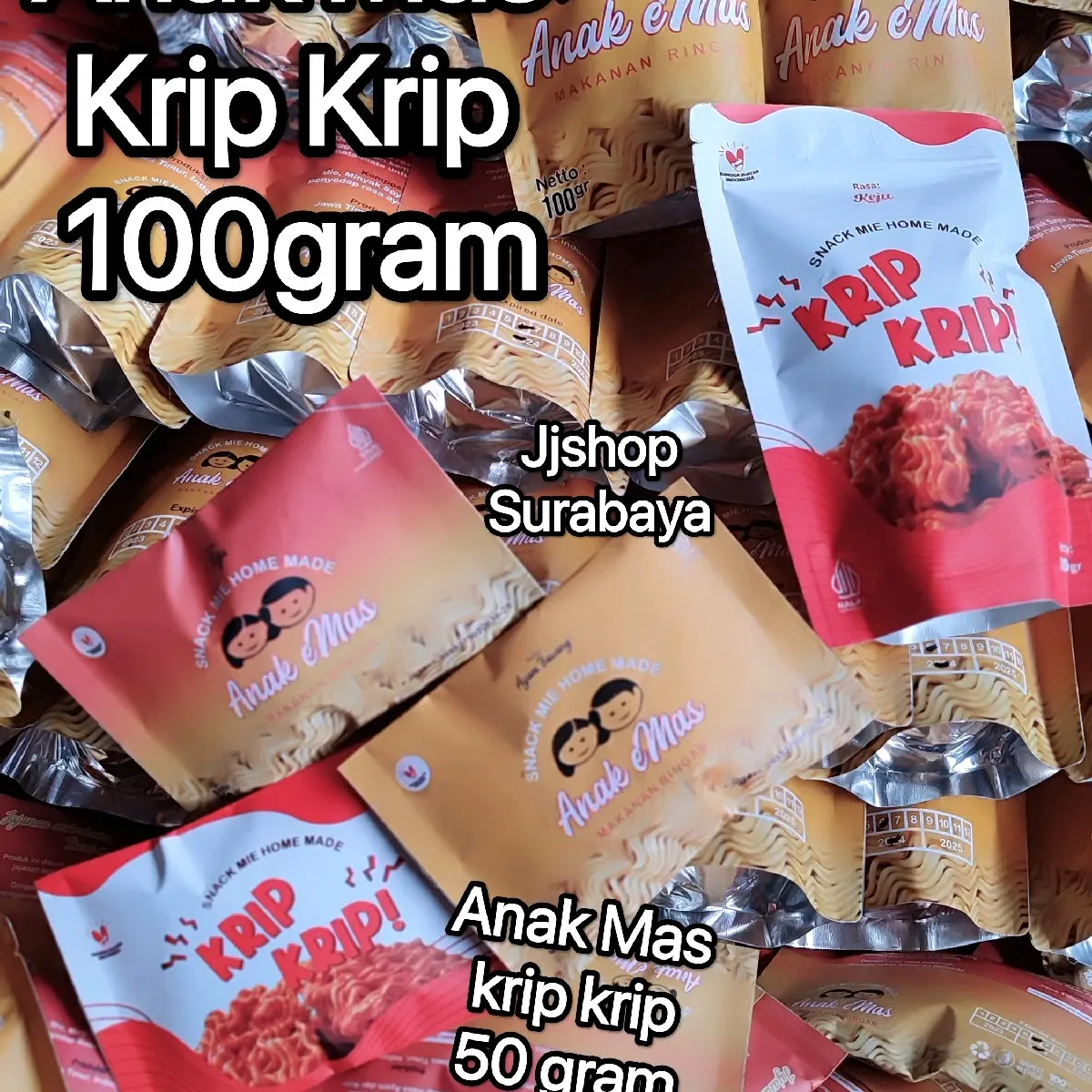 Anak Mas Anak emas Ayam keju, krip krip 100gram snack jadul Pak