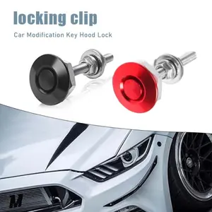 Jepitan Body Mobil Hood Lock Clip Universal Clip Bumper Kecil Quick Release Push Button Push Pin Lock