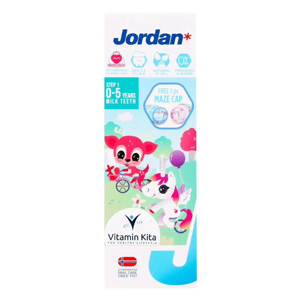 JORDAN TOOTHPASTE STEP 1