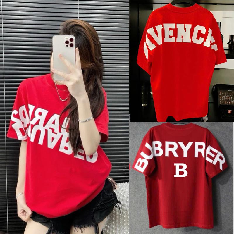 Áo Phông Donche Màu Đỏ Hottrend 2025 From Rộng Chất Polyester Cotton Mềm Mịn Phong Cách Boy Phố Girl Phố