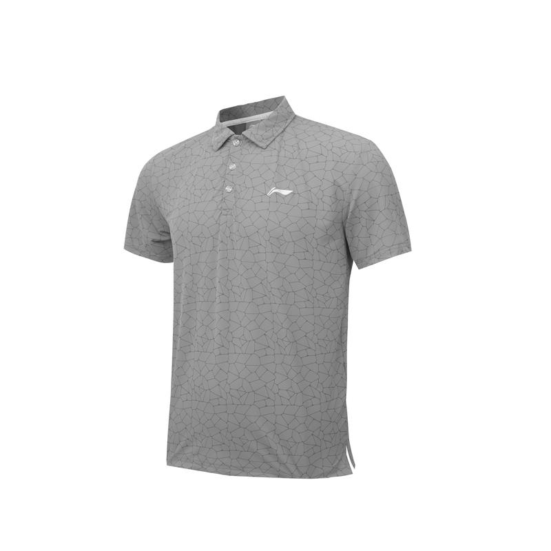 Polo Nam vải mát co giãn nhẹ form trẻ trung cổ bẻ, hoạ tiết sang trọng Menswear Có Cổ thông thường hàn quốc Áo Ngắn Tay