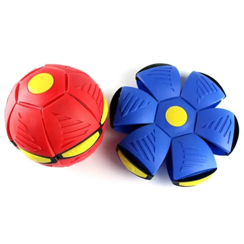 COD Bola UFO Magic Ball Loncat Mainan Anak - Bola Magic UFO Deformation Ball - Bola Magic Injak Ajaib Lampu plastik toys 6