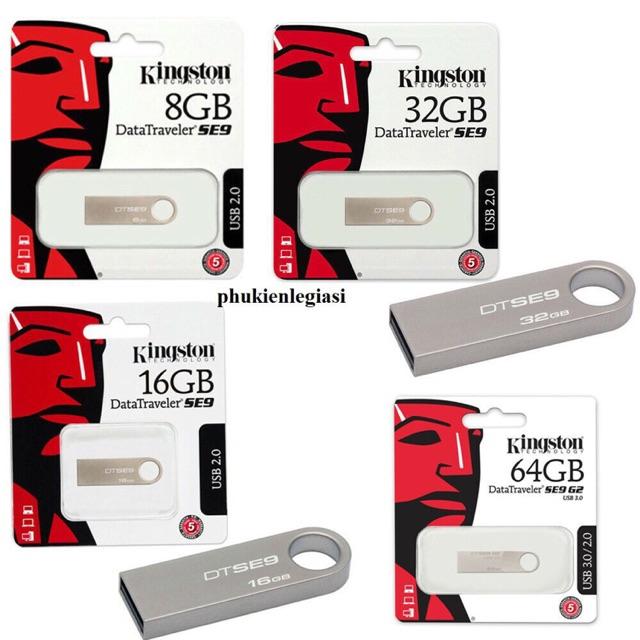 Product Introduction of USB Kingston SE9 64Gb/32Gb/16Gb/8Gb/4Gb/2Gb [Hàng chất lượng] - USB 2.0, chống nước, Bảo hành 5 NĂM LỖI 1 đổi 1 1